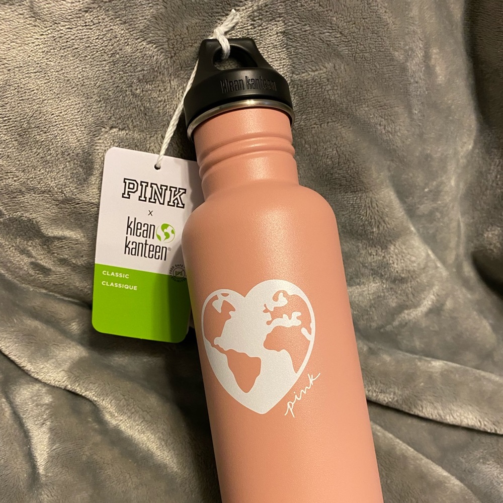 PINK Klean Kanteen water bottle